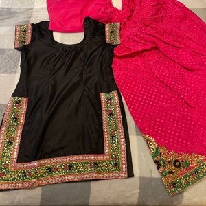 Pure silk handwork suit